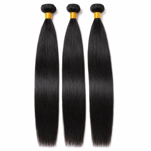 bundles-straight Human Hair Bundles Extensions